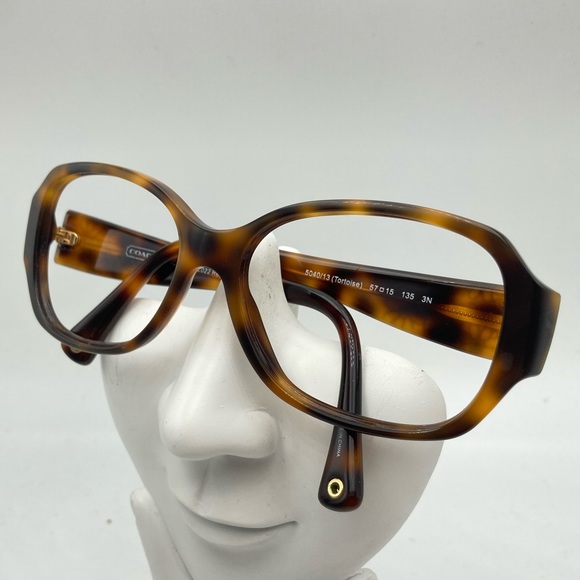 Coach Tortoise Oval Sunglasses Frames HC8011B - Picture 3 of 7